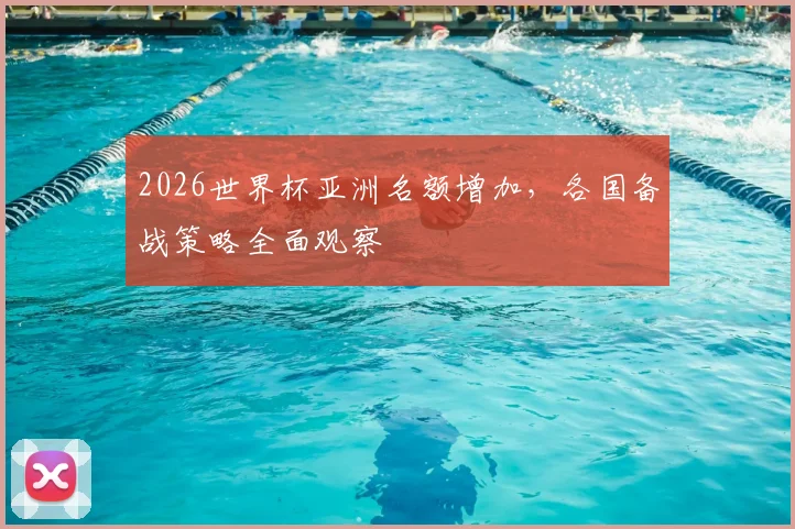 2026世界杯亚洲名额增加，各国备战策略全面观察